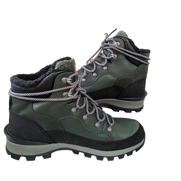 Hunter Military Green Explorer Mid Men Boots... Size 11 main image 10